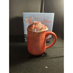 Teanagoo Tea Cup Mug with Lid – New in Box (NIB) – Chinese‎ Collectible Tea Mug